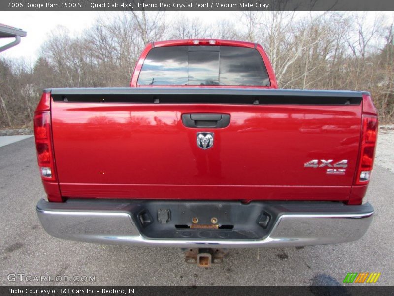 Inferno Red Crystal Pearl / Medium Slate Gray 2006 Dodge Ram 1500 SLT Quad Cab 4x4