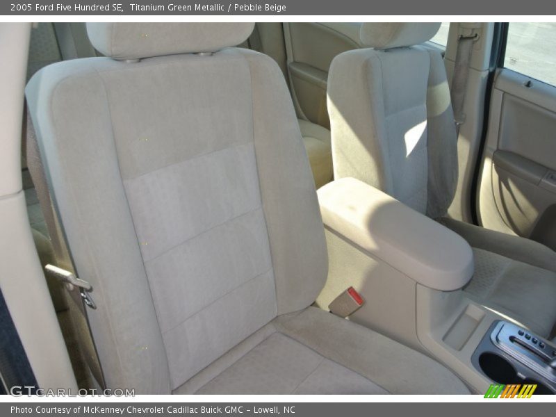 Titanium Green Metallic / Pebble Beige 2005 Ford Five Hundred SE
