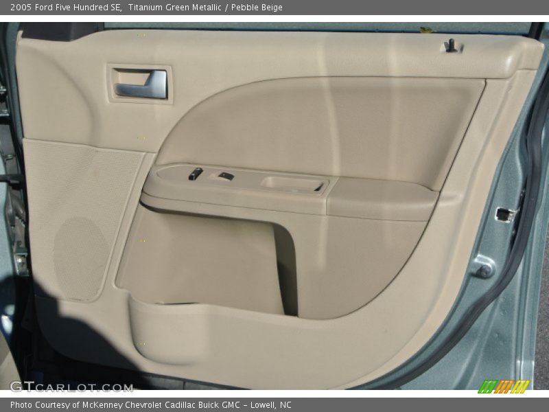 Titanium Green Metallic / Pebble Beige 2005 Ford Five Hundred SE