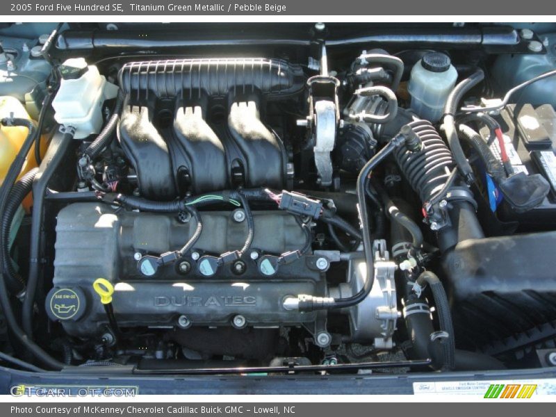 Titanium Green Metallic / Pebble Beige 2005 Ford Five Hundred SE