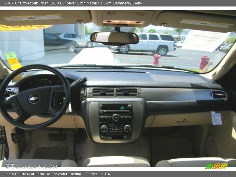 Silver Birch Metallic / Light Cashmere/Ebony 2007 Chevrolet Suburban 1500 LS