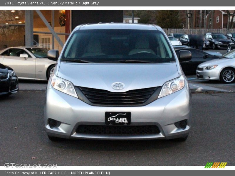 Silver Sky Metallic / Light Gray 2011 Toyota Sienna V6