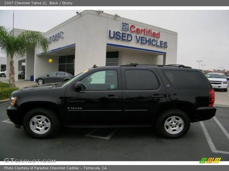 Black / Ebony 2007 Chevrolet Tahoe LS