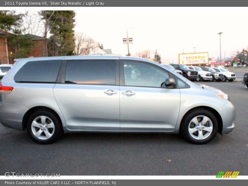 Silver Sky Metallic / Light Gray 2011 Toyota Sienna V6