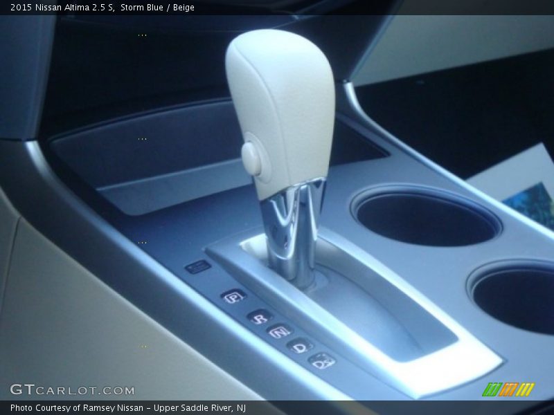Storm Blue / Beige 2015 Nissan Altima 2.5 S