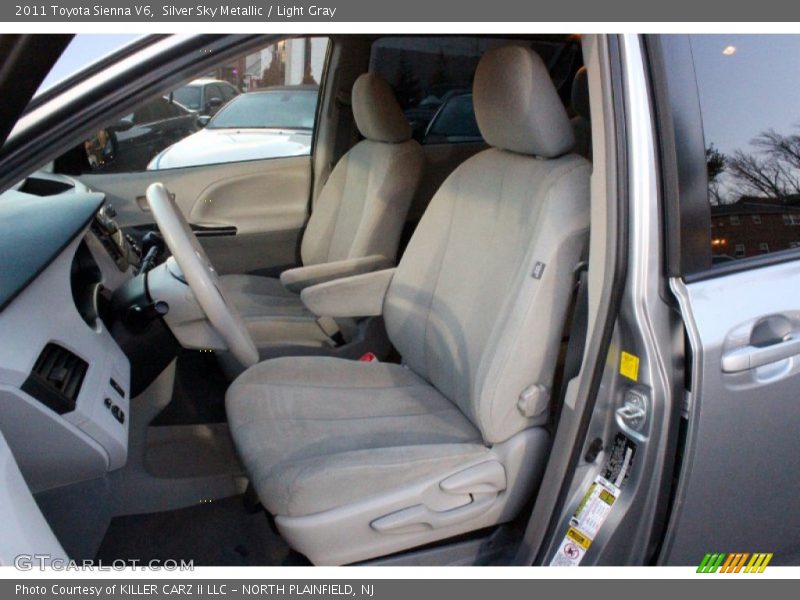 Silver Sky Metallic / Light Gray 2011 Toyota Sienna V6