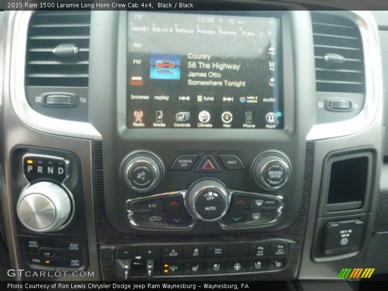 Black / Black 2015 Ram 1500 Laramie Long Horn Crew Cab 4x4