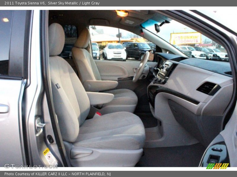Silver Sky Metallic / Light Gray 2011 Toyota Sienna V6