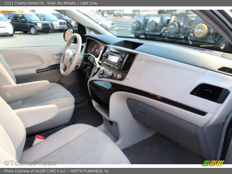 Silver Sky Metallic / Light Gray 2011 Toyota Sienna V6
