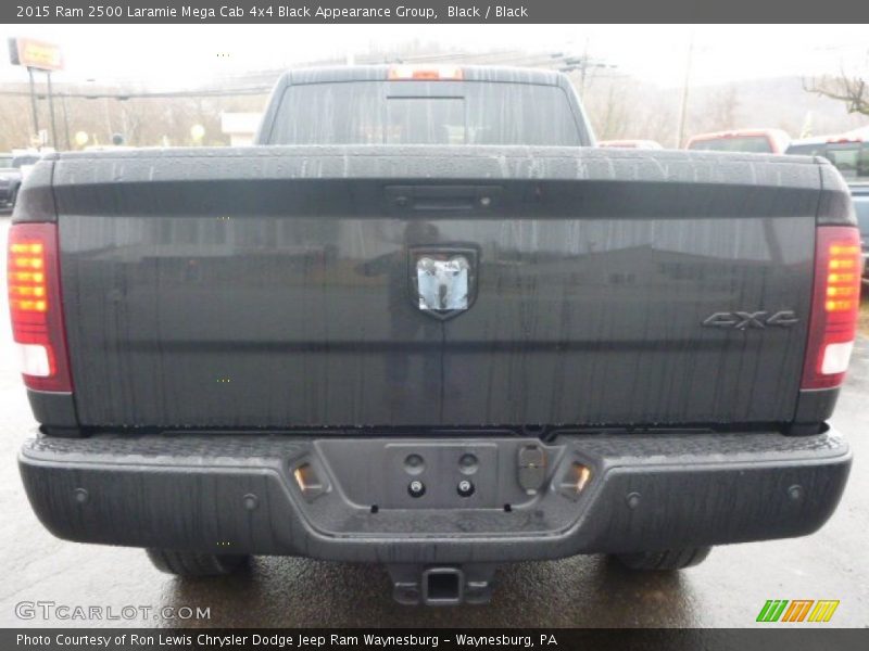 Black / Black 2015 Ram 2500 Laramie Mega Cab 4x4 Black Appearance Group