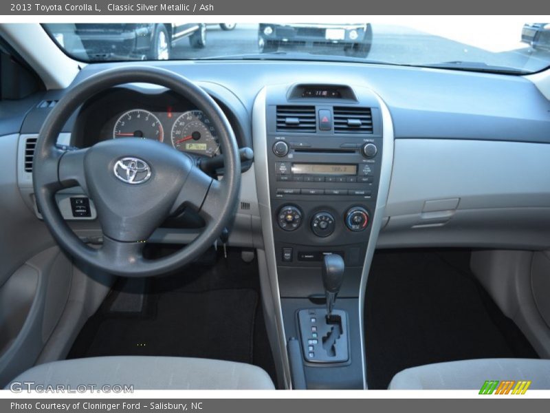 Classic Silver Metallic / Ash 2013 Toyota Corolla L
