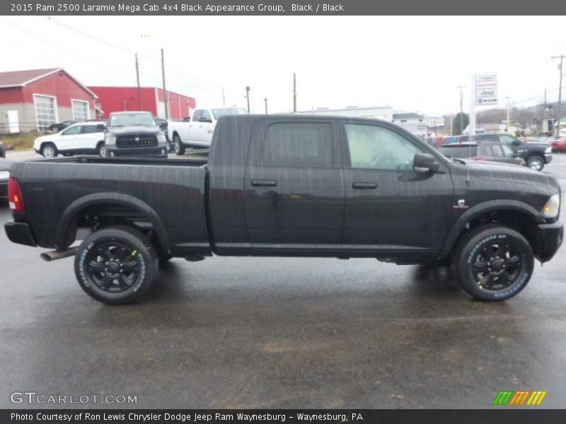  2015 2500 Laramie Mega Cab 4x4 Black Appearance Group Black
