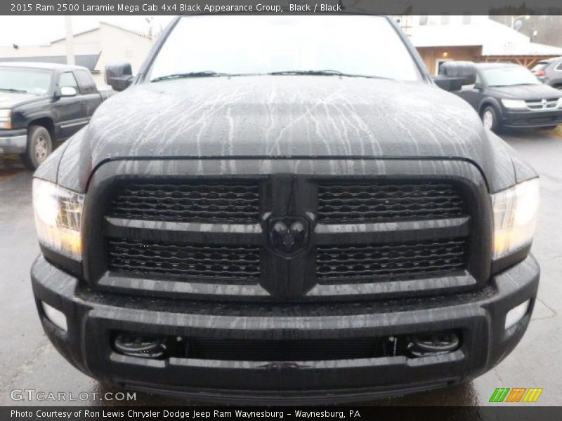 Black / Black 2015 Ram 2500 Laramie Mega Cab 4x4 Black Appearance Group