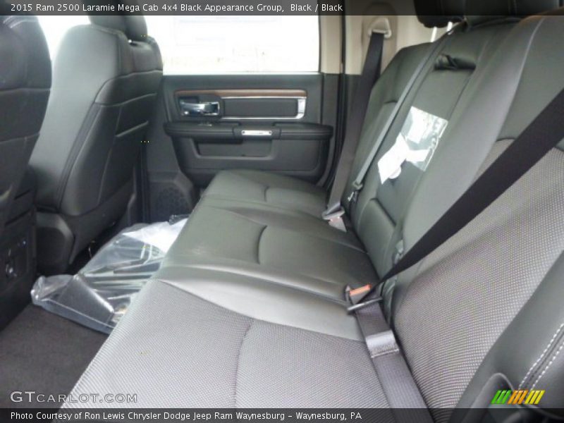 Black / Black 2015 Ram 2500 Laramie Mega Cab 4x4 Black Appearance Group
