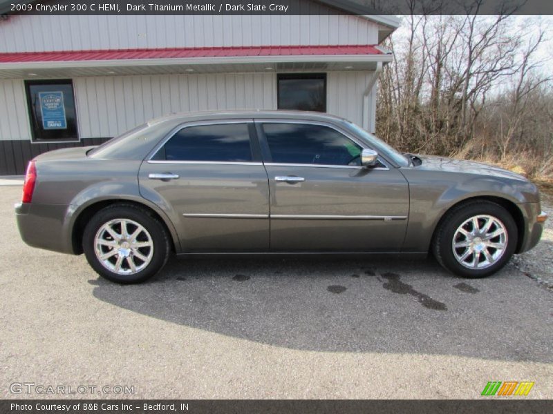 Dark Titanium Metallic / Dark Slate Gray 2009 Chrysler 300 C HEMI