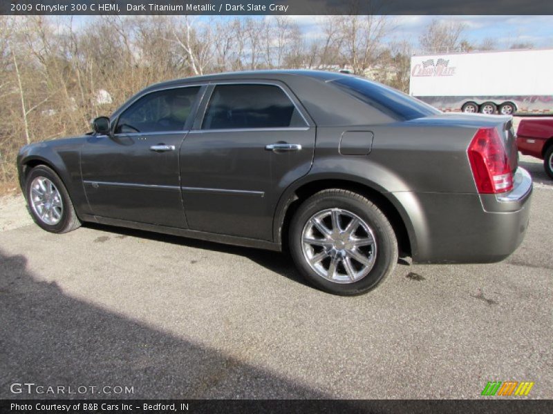 Dark Titanium Metallic / Dark Slate Gray 2009 Chrysler 300 C HEMI