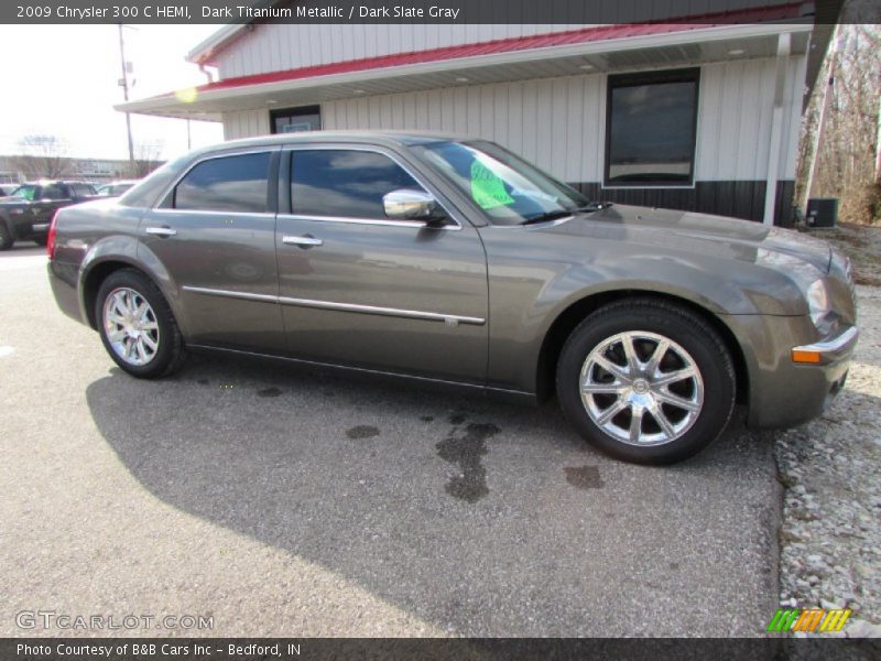 Dark Titanium Metallic / Dark Slate Gray 2009 Chrysler 300 C HEMI