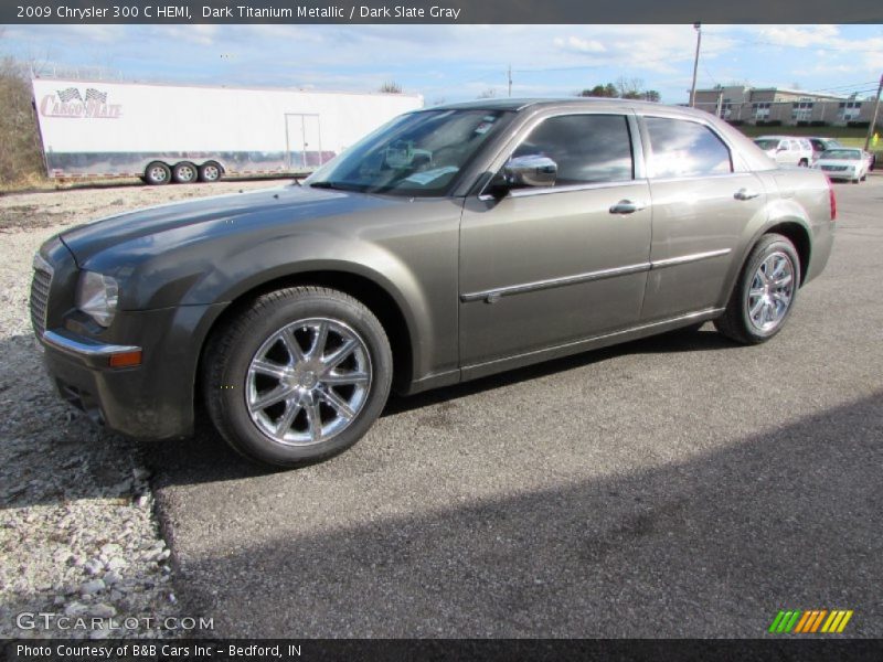 Dark Titanium Metallic / Dark Slate Gray 2009 Chrysler 300 C HEMI