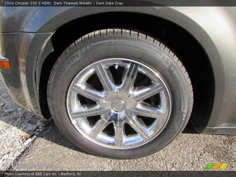 Dark Titanium Metallic / Dark Slate Gray 2009 Chrysler 300 C HEMI