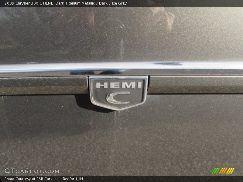 Dark Titanium Metallic / Dark Slate Gray 2009 Chrysler 300 C HEMI