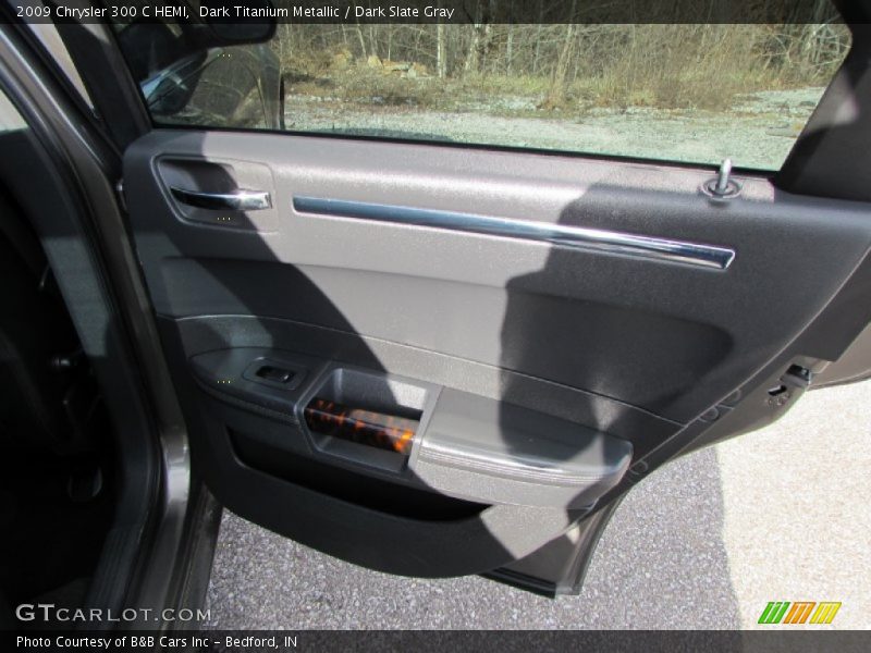 Dark Titanium Metallic / Dark Slate Gray 2009 Chrysler 300 C HEMI