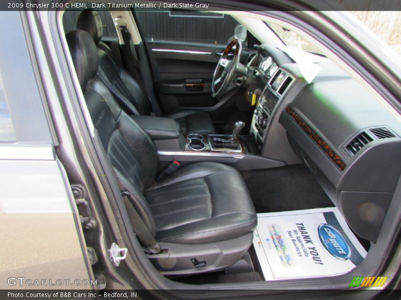 Dark Titanium Metallic / Dark Slate Gray 2009 Chrysler 300 C HEMI