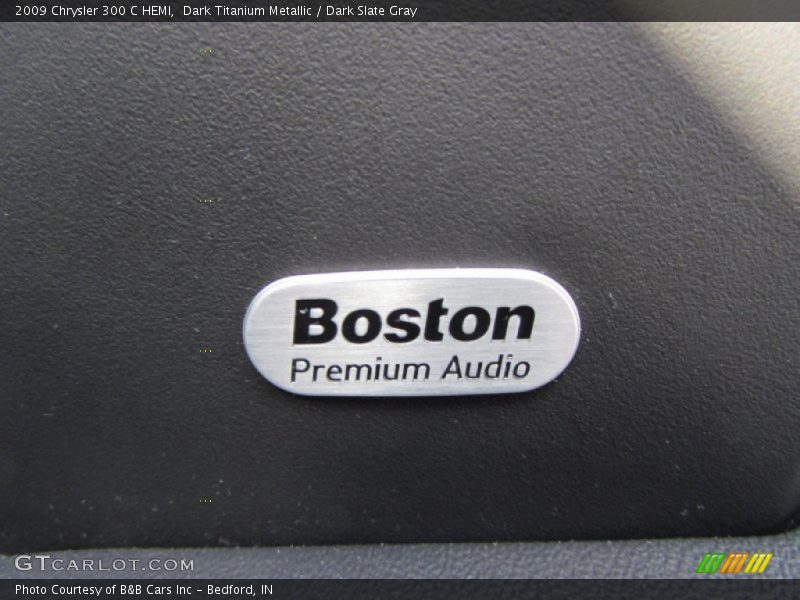 Dark Titanium Metallic / Dark Slate Gray 2009 Chrysler 300 C HEMI