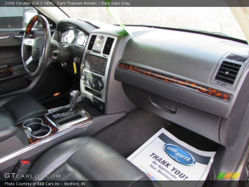 Dark Titanium Metallic / Dark Slate Gray 2009 Chrysler 300 C HEMI