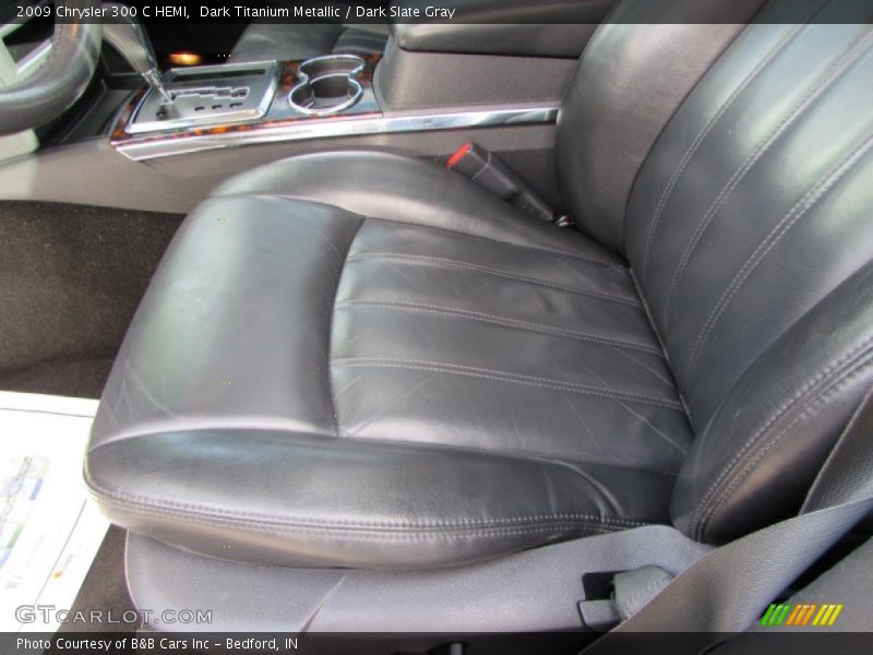 Dark Titanium Metallic / Dark Slate Gray 2009 Chrysler 300 C HEMI