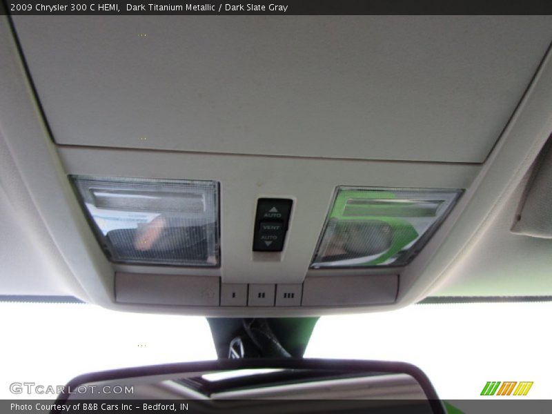 Dark Titanium Metallic / Dark Slate Gray 2009 Chrysler 300 C HEMI