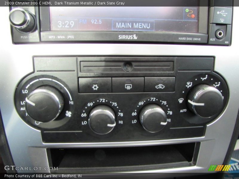 Dark Titanium Metallic / Dark Slate Gray 2009 Chrysler 300 C HEMI