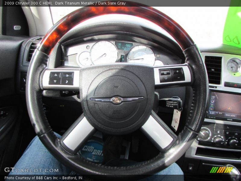 Dark Titanium Metallic / Dark Slate Gray 2009 Chrysler 300 C HEMI