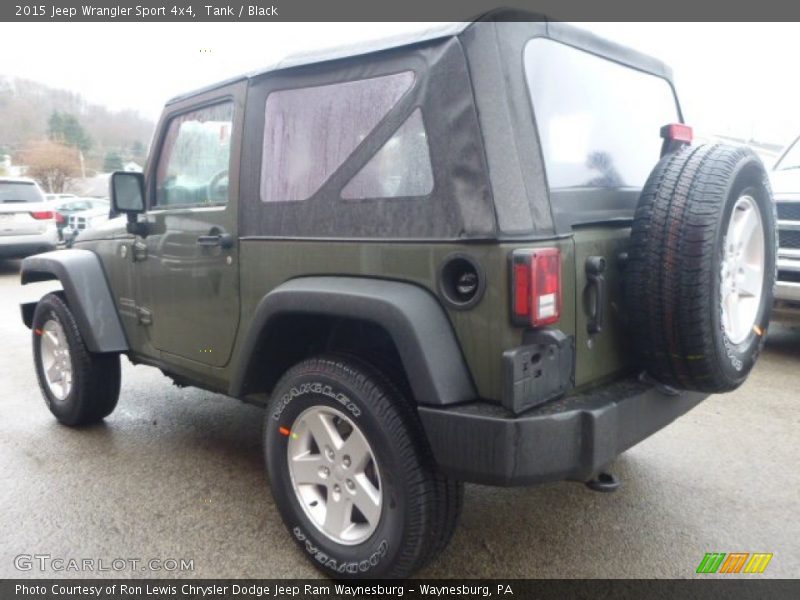 Tank / Black 2015 Jeep Wrangler Sport 4x4