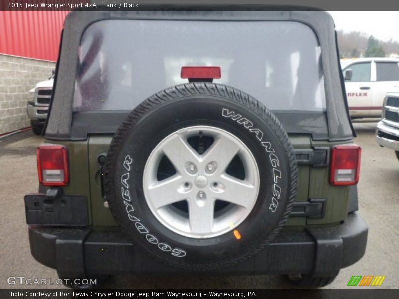 Tank / Black 2015 Jeep Wrangler Sport 4x4