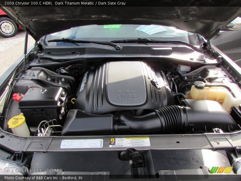 Dark Titanium Metallic / Dark Slate Gray 2009 Chrysler 300 C HEMI