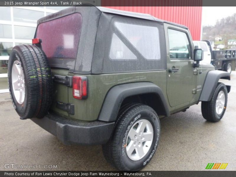 Tank / Black 2015 Jeep Wrangler Sport 4x4