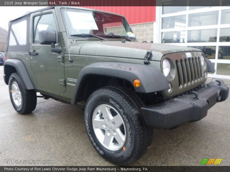 Tank / Black 2015 Jeep Wrangler Sport 4x4