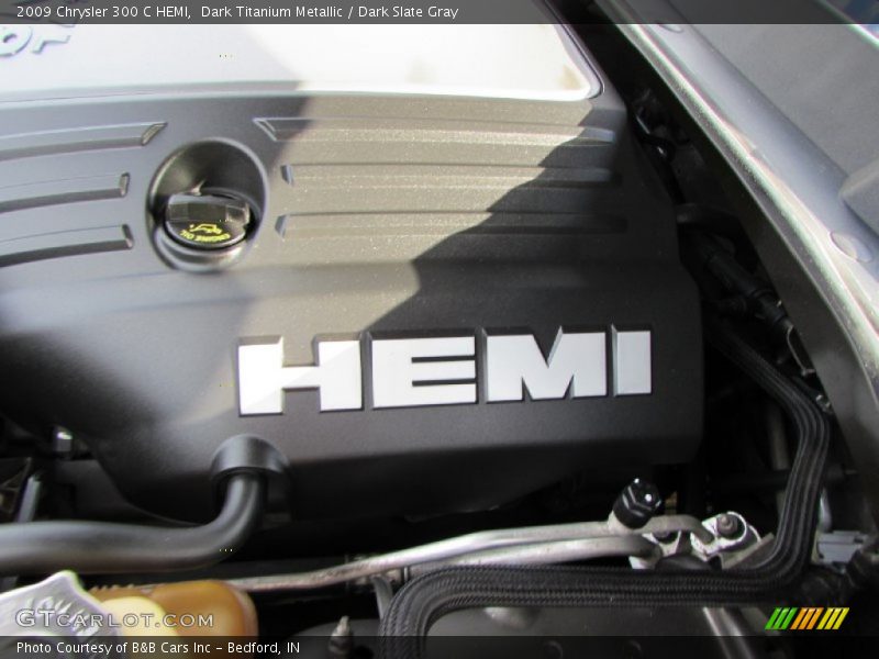Dark Titanium Metallic / Dark Slate Gray 2009 Chrysler 300 C HEMI