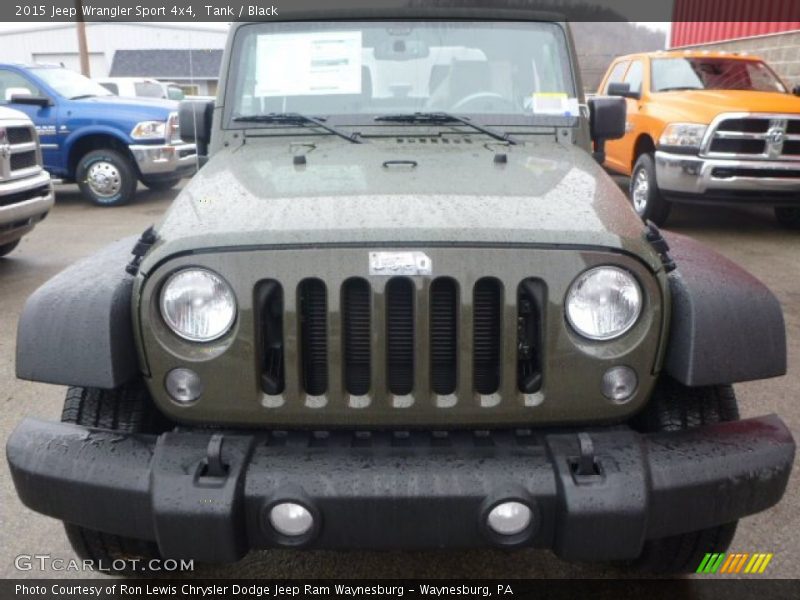 Tank / Black 2015 Jeep Wrangler Sport 4x4