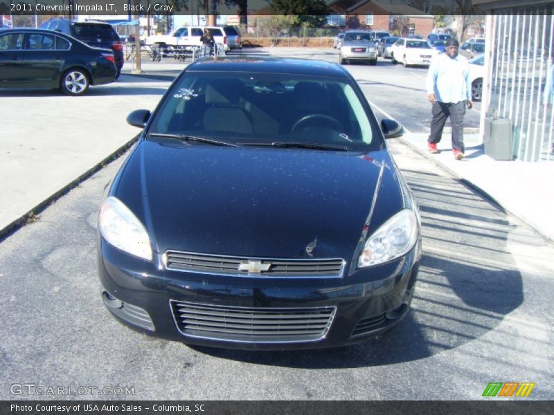 Black / Gray 2011 Chevrolet Impala LT
