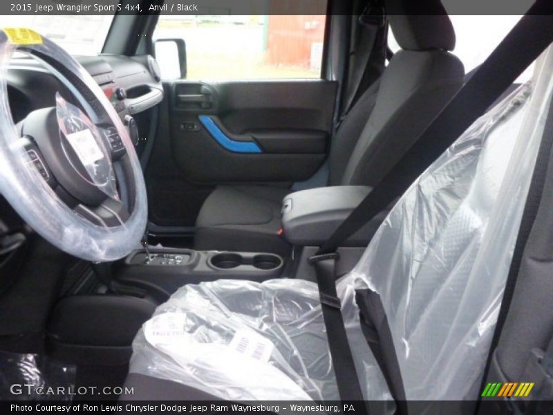 Anvil / Black 2015 Jeep Wrangler Sport S 4x4