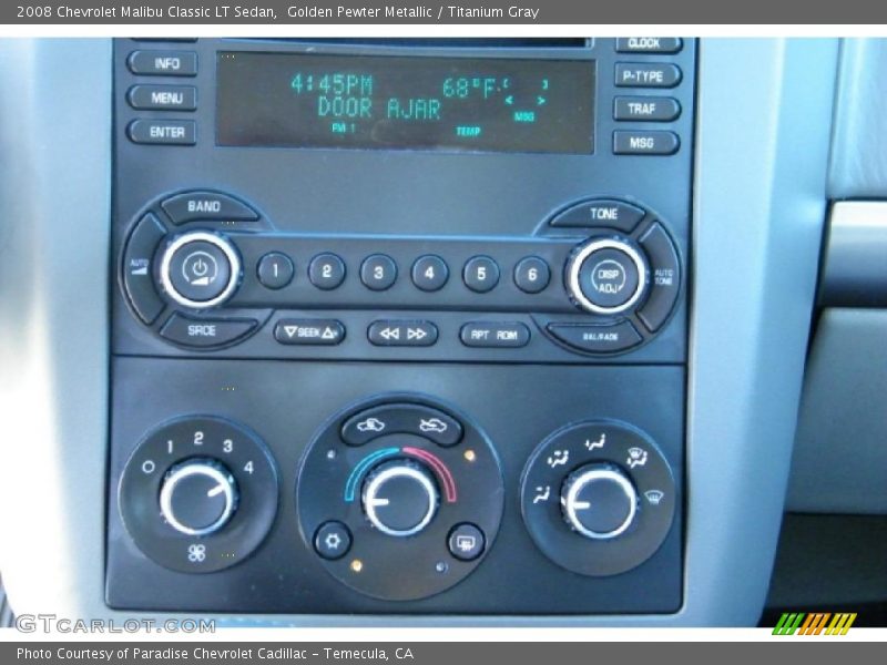 Golden Pewter Metallic / Titanium Gray 2008 Chevrolet Malibu Classic LT Sedan