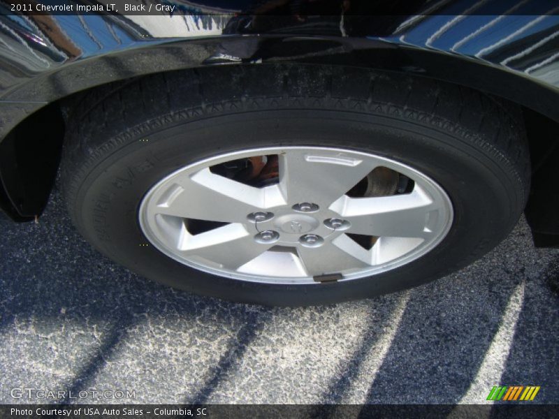 Black / Gray 2011 Chevrolet Impala LT
