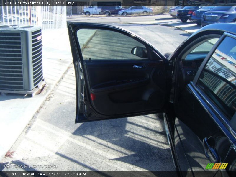 Black / Gray 2011 Chevrolet Impala LT