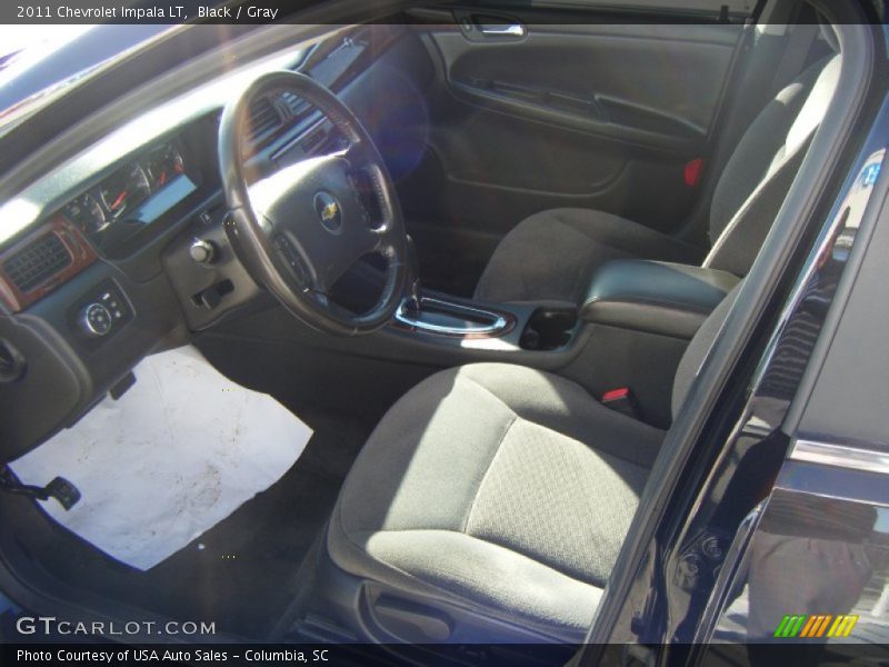 Black / Gray 2011 Chevrolet Impala LT