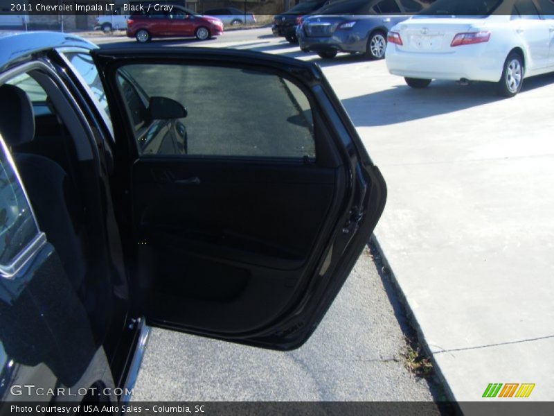 Black / Gray 2011 Chevrolet Impala LT