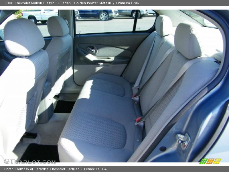 Golden Pewter Metallic / Titanium Gray 2008 Chevrolet Malibu Classic LT Sedan