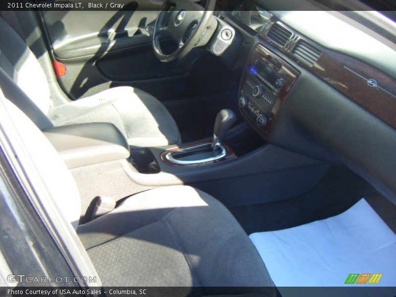 Black / Gray 2011 Chevrolet Impala LT
