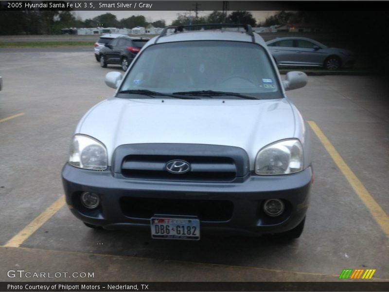 Smart Silver / Gray 2005 Hyundai Santa Fe LX 3.5