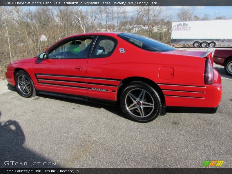 Victory Red / Ebony Black 2004 Chevrolet Monte Carlo Dale Earnhardt Jr. Signature Series